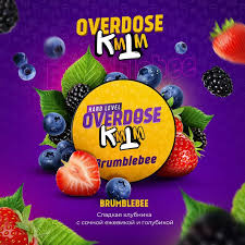 Overdose 200 g Brumblebee (Клубника,Ежевика,Голубика)