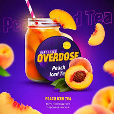 Overdose 200 g Peach iced Tea (Персиковый Чай),